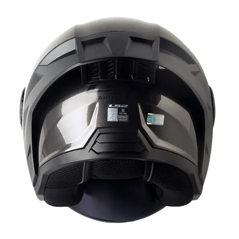 Casco Ls2 Of616 Jeans Titanio Visor Smoke 3