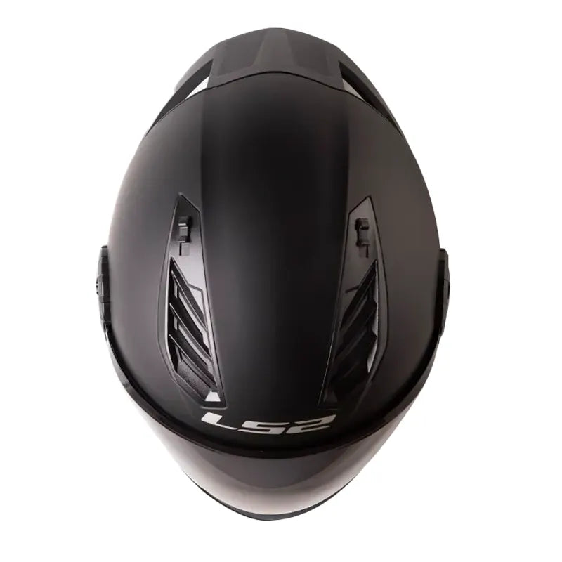 Casco Ls2 Of616 Solid Negro Visor Smoke 2