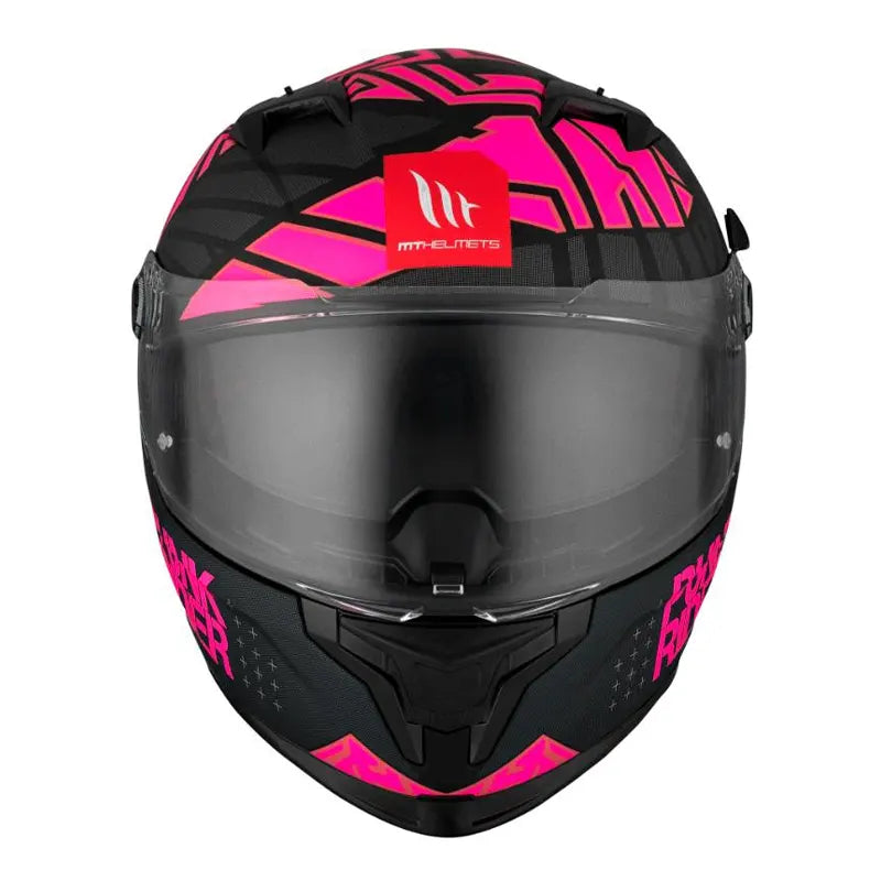 Casco Mt Braker Sv Punk Rider B8 Negro Fucsia 2