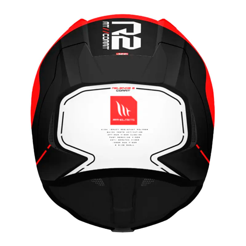Casco Mt Revenge 2S Commit B5 Rojo 3