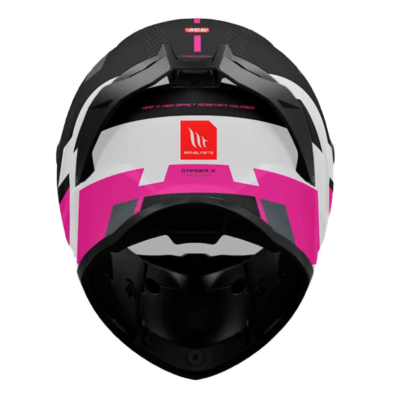 Casco Mt Stinger 2 Register B8 Negro Rosado 3