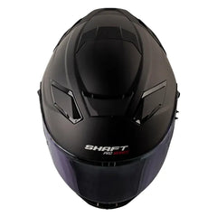 Casco Shaft Pro 606Sp Solid Negro Morado Visor Iridium Morado 2