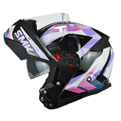 Casco Smk Gullwing Cha Negro Rosado 1