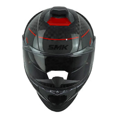 Casco Smk T-Car Nero Gp Negro Rojo 2