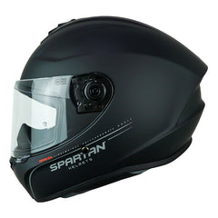 Casco Spartan Draken Solid A1 Negro &#8211;