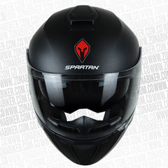 Casco Spartan Gecko Sv Solid Negro