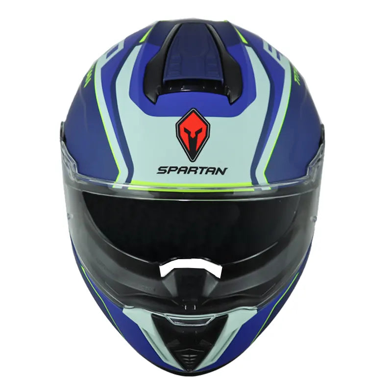 Casco Spartan Hawk Sv Titan B7 Azul 2