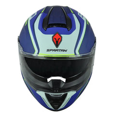Casco Spartan Hawk Sv Titan B7 Azul 2