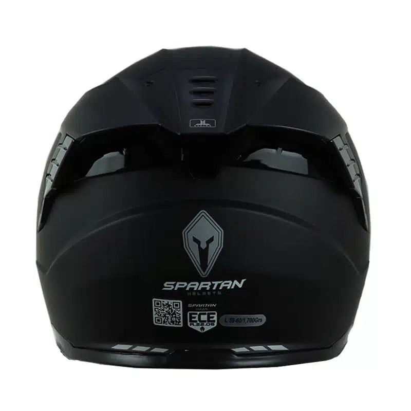 Casco Spartan Hawkevo Negro 3