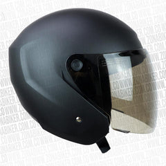 Casco Tech T10 Plano Negro Visor Smoke 2