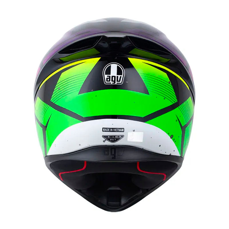 Casco Agv K-1s Multi Punkpulse Negro Full Color