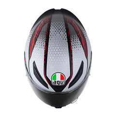 Casco Agv K-1s Multi Speedarmo Negro Gris Rojo