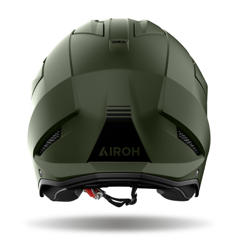 Casco Airoh Jet Kombakt Verde Militar