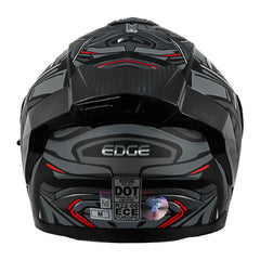 Casco Edge Boston Steelix Gris
