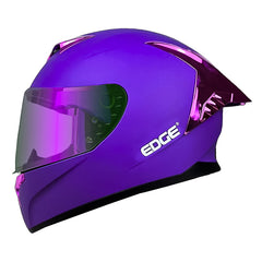 Casco Edge Racer Solid Morado