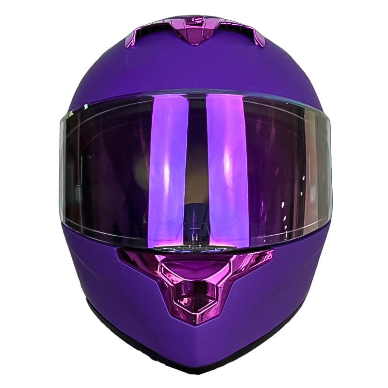 Casco Edge Racer Solid Morado