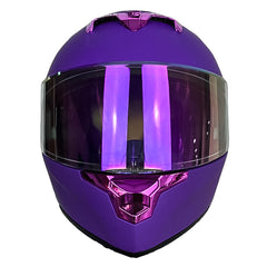 Casco Edge Racer Solid Morado