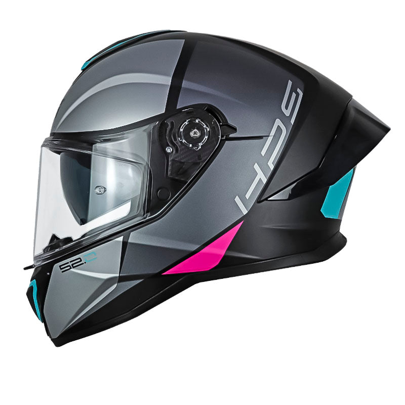 Casco Givi 52.0F Envolve Negro Fucsia