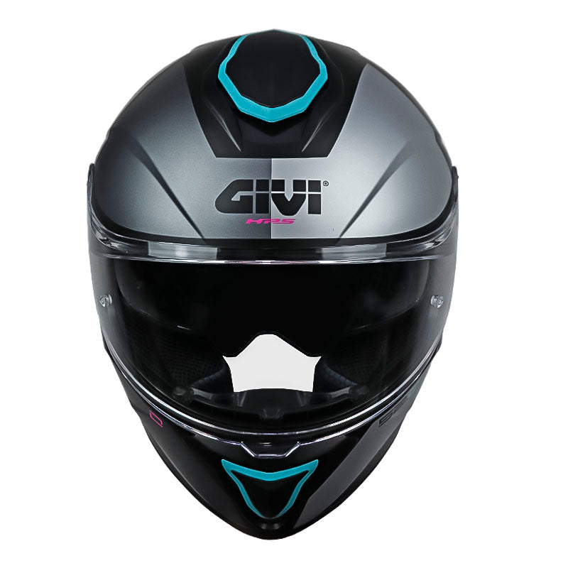 Casco Givi 52.0F Envolve Negro Fucsia