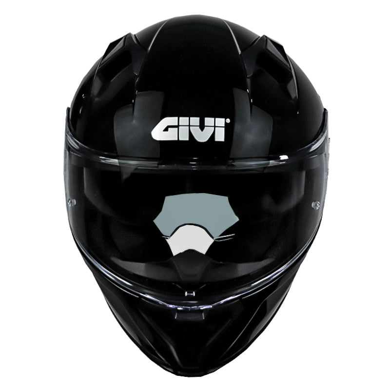 Casco Givi H50z Solid Negro Metalico