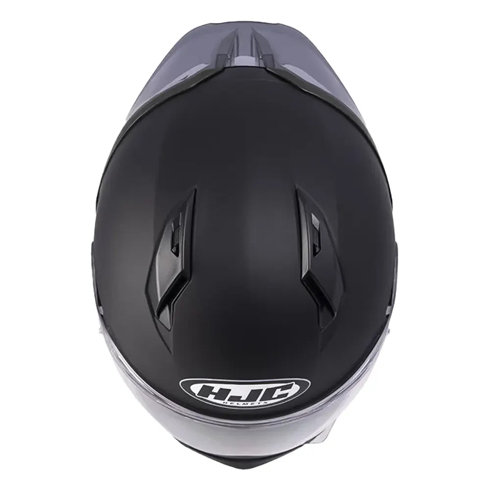 Casco Hjc C10 Solid Semi_Flat_Black Negro