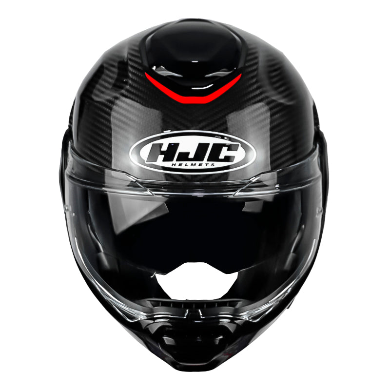 Casco Hjc F100 Carbon Stan Mc21 Negro Azul