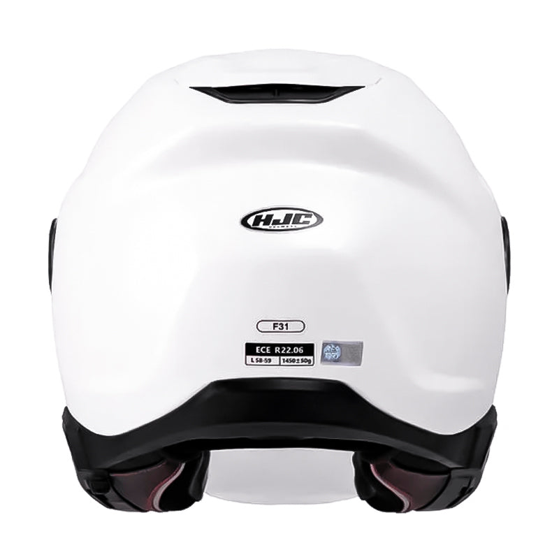 Casco Hjc F31 Solid Blanco Perlado