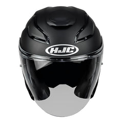 Casco Hjc F31 Solid Semi Flat Black Negro