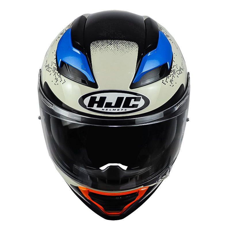 Casco Hjc F71 Faco Mc28 Azul Rosado