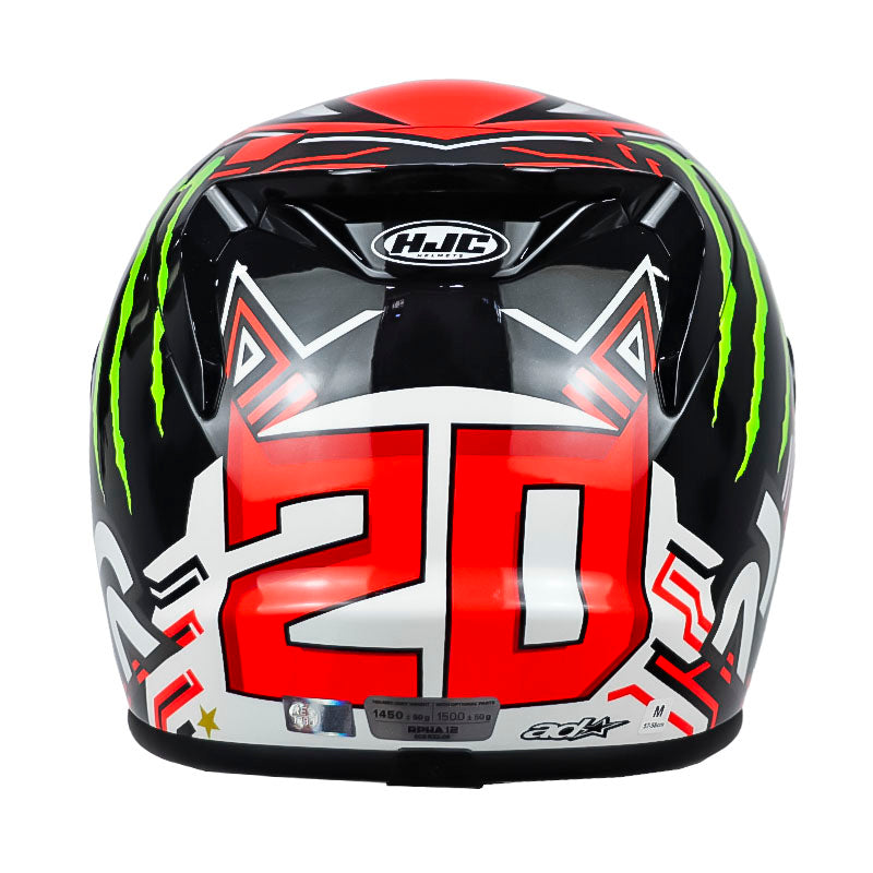 Casco Hjc Rpha 12 Quartararo Edition 2025 Mc1 Rojo