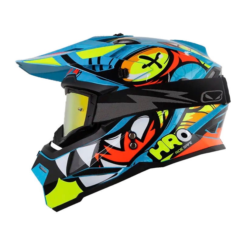 Casco Hro Mx-03 Riolu Azul