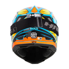 Casco Hro Mx-03 Riolu Azul
