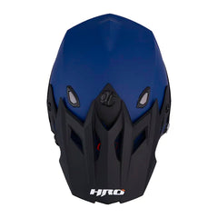 Casco Hro Mx-03 Solid Azul Silver