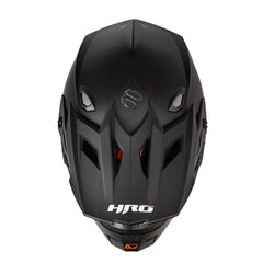Casco Hro Mx-03 Solid Negro Gris