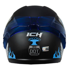 Casco Ich 501sp Kids Sp Champs Negro Azul