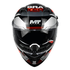 Casco Mt Braker Sv Inception C5 Rojo Negro Gris