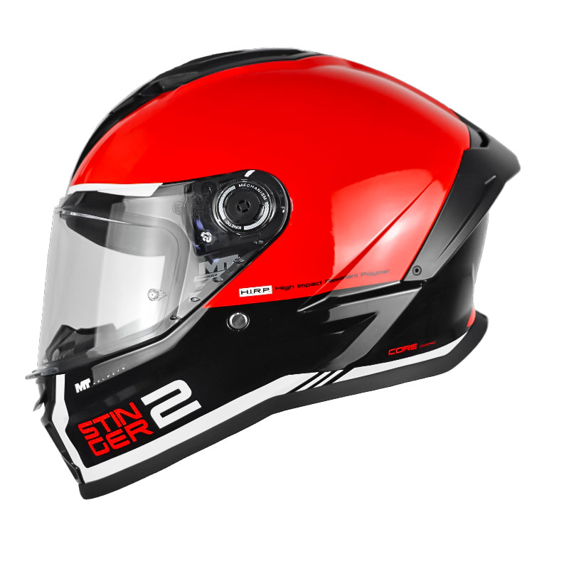 Casco Mt Stinger 2 Core B5 Rojo Negro Blanco