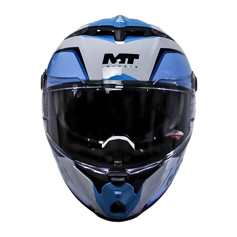 Casco Mt Thunder 4 R Sv Wind Tunnel C7 Azul Claro Azul