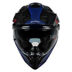 Casco Mt Track Sv Houston B7 Azul Negro Rojo