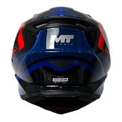 Casco Mt Track Sv Houston B7 Azul Negro Rojo