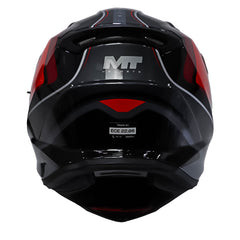 Casco Mt Track Sv Houston Negro Rojo Gris