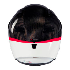 Casco Nolan X-804 Rs Ultra Carbon D.O.C Negro Blanco Visor Smoke