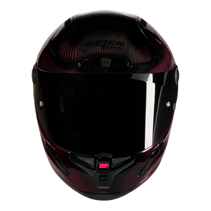 Casco Nolan X-804 Rs Ultra Carbon Liquido (326) Rojo Visor Smoke