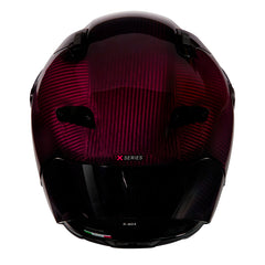 Casco Nolan X-804 Rs Ultra Carbon Liquido (326) Rojo Visor Smoke