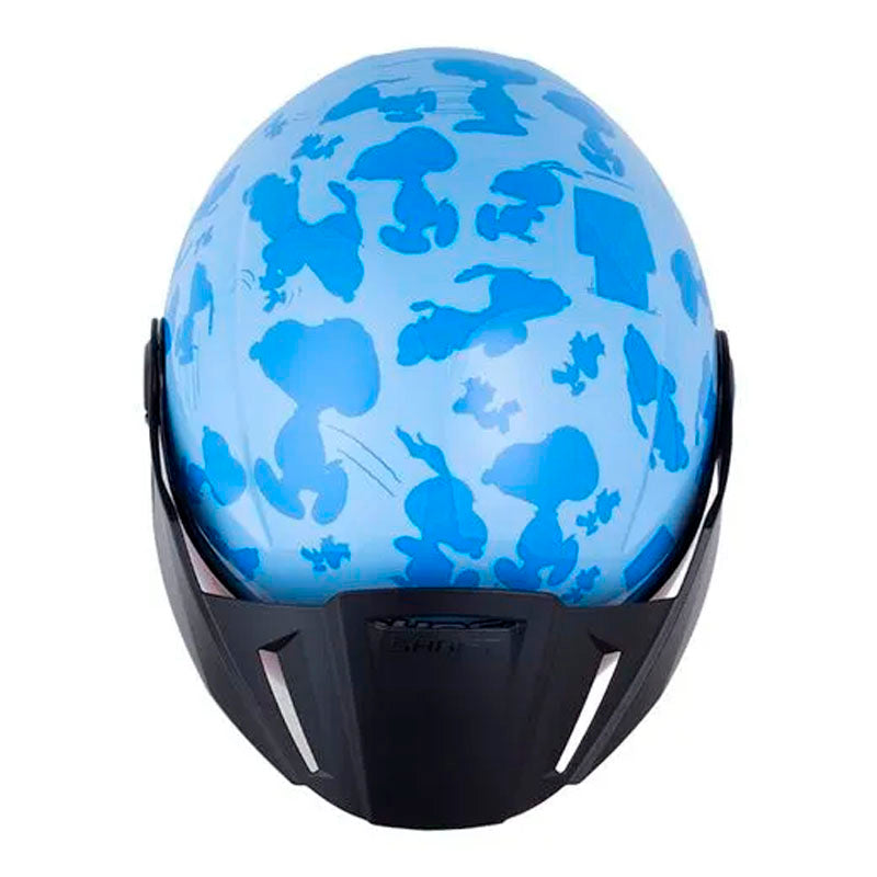 Casco Shaft 212 Snoopy The Dog Azul Visor Iridium Azul
