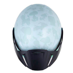 Casco Shaft 212 Snoopy The Dog Gris Visor Revo Rojo