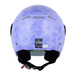 Casco Shaft 212 Snoopy The Dog Morado Visor Revo Morado