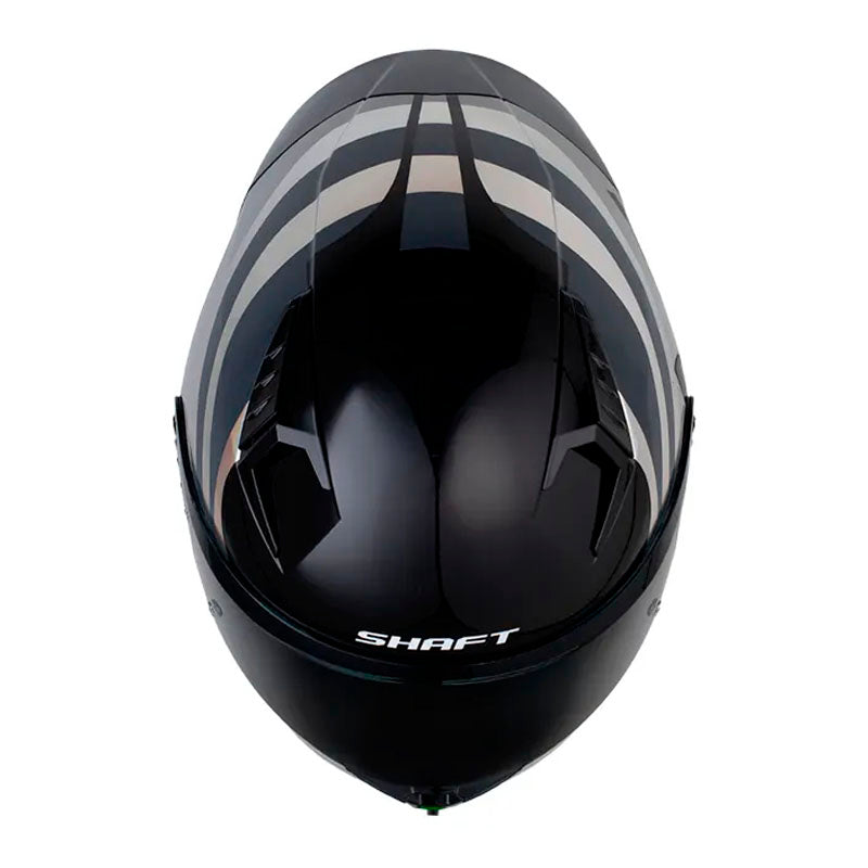 Casco Shaft 526Sp Evo Corner Gris Holografico Silver Visor Smoke