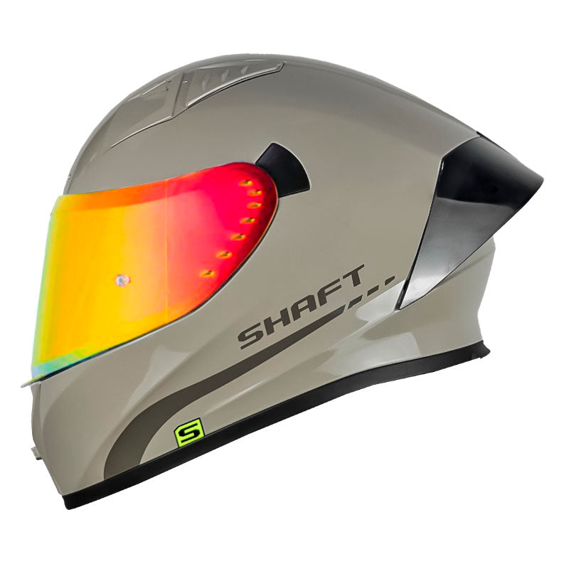 Casco Shaft 526Sp Evo Solid V2 Arena Visor Revo Rojo