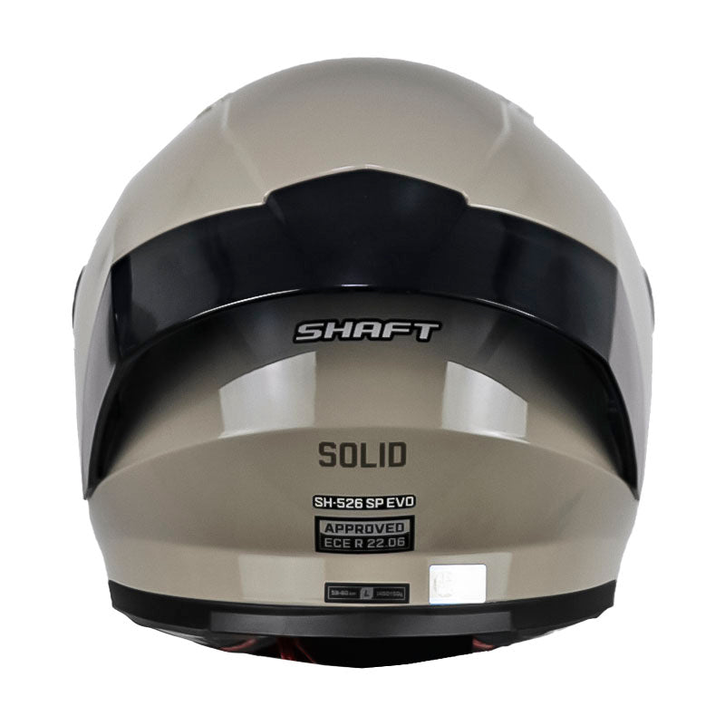 Casco Shaft 526Sp Evo Solid V2 Arena Visor Revo Rojo